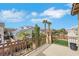 Private balcony offers scenic views of the community and nearby homes at 3728 White Lion Ln, North Las Vegas, NV 89084