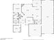 Detailed floor plan showcasing the layout of the home, including the primary bedroom, living room, kitchen, and garage at 3811 Queen Elizabeth Ct, Laughlin, NV 89029