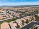 This aerial view showcases the neighborhood's architecture and layout at 4016 Owlshead Mountain St, Las Vegas, NV 89129