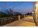Expansive balcony featuring decorative railings and ample space for entertaining or private enjoyment at 4016 Owlshead Mountain St, Las Vegas, NV 89129