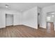 Spacious bedroom with modern flooring and a walk-in closet at 4016 Owlshead Mountain St, Las Vegas, NV 89129