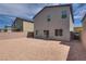 The backyard is spacious, private and ready for customization at 4448 Mahogany Hills Ave, Las Vegas, NV 89141