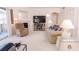 Inviting living room featuring a fireplace, TV, and comfortable seating at 4970 Black Bear Rd # 101, Las Vegas, NV 89149