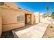 The home's outdoor living space, complete with a neutral tone and a spacious patio at 5316 Fieldstone Rd, Las Vegas, NV 89107