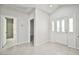 Spacious entryway featuring tile flooring, multiple doors, and neutral wall color at 5316 Fieldstone Rd, Las Vegas, NV 89107