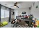 Playful bedroom with themed decorations, cozy furnishings, and lots of personality at 7077 Sunland Hills Ave, Las Vegas, NV 89113