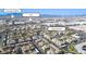 An aerial view showcases the community and nearby landmarks Durango Station and Uncommons at 7143 S Durango Dr # 202, Las Vegas, NV 89113