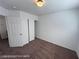 Clean and spacious bedroom with neutral carpet and closet at 7464 Edgecove Ct, Las Vegas, NV 89139