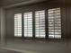 Window with closed white shutters allowing light in at 7620 Donald Nelson Ave, Las Vegas, NV 89131