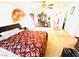 Large bedroom featuring carpet, a ceiling fan, and dresser with a mirror at 8156 Blue Hope Diamond Ln, Las Vegas, NV 89139