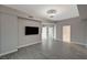 Spacious main bedroom with gray tile floors, a ceiling fan and recessed lights at 8255 S Las Vegas Blvd # 2004, Las Vegas, NV 89123