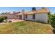 Exterior view of backyard with patio and privacy wall at 904 Big Horn St, Henderson, NV 89002