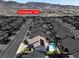 Aerial view of a house with a pool at 93 Autumn Day St, Henderson, NV 89012
