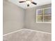 Neutral bedroom with carpet, ceiling fan, and window with blinds at 93 Autumn Day St, Henderson, NV 89012