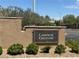 Exterior view of the Cameron Crestone community sign in a landscaped area at 9312 Poseidon Valley Ave, Las Vegas, NV 89178