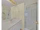 Bright bathroom with a glass-enclosed shower at 9746 Driftwood Island Ct, Las Vegas, NV 89148
