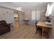 Bright living space offering flexible layout options and a view into the kitchen at 109 Ash St, Henderson, NV 89015