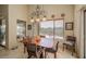Cozy dining room with view of backyard at 1441 Palm Dr, Laughlin, NV 89029
