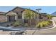 Beautiful single-story home with meticulously landscaped front yard and desirable curb appeal on a corner lot at 157 Sarabeth St, Las Vegas, NV 89138