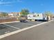 Designated RV parking with ample space for recreational vehicles and community parking permit requirements at 2160 Highpointe Dr # 102, Laughlin, NV 89029