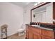 Bathroom with granite countertop vanity at 2725 S Nellis Blvd # 1037, Las Vegas, NV 89121