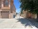 Long driveway leading to a detached garage with convenient side yard access at 2728 Aspen Wood Ave, Henderson, NV 89074
