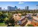 Aerial view showcasing the beautiful architecture at 2845 Queens Courtyard Dr, Las Vegas, NV 89109