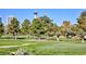 Expansive green fairways and mature trees of the beautiful Las Vegas Country Club golf course at 2845 Queens Courtyard Dr, Las Vegas, NV 89109