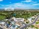 Aerial view of 3647 Ottawa Circle near the Las Vegas National Golf Club featuring neighborhood homes and mountain views at 3647 Ottawa Cir, Las Vegas, NV 89169