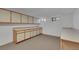 Functional basement featuring ample counter space and cabinets, perfect for storage and hobbies at 415 Emerald Cir, Henderson, NV 89002