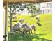 A herd of bighorn sheep grazing on a green, grassy hill with houses at 508 Tara Ct, Boulder City, NV 89005