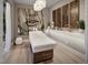 Tranquil spa room featuring a massage table and serene decor for the ultimate relaxation and wellness experience at 523 Overlook Rim Dr, Henderson, NV 89012