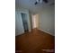 Cozy bedroom with a ceiling fan and a closet for ample storage at 533 Via Santiago St, Las Vegas, NV 89144