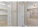 Hallway view with access to a walk-in closet, showcasing the home's layout at 589 Via Paladini, Henderson, NV 89011