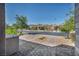 Neighborhood street view showcasing landscape and desert mountain views at 6684 Regency Stone Way, Las Vegas, NV 89148