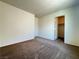 Vacant bedroom with carpet and a closet at 7469 Margollini St, Las Vegas, NV 89148