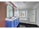 Bright bathroom with double vanity, soaking tub, and shower at 825 Cornerstone Pl, North Las Vegas, NV 89031