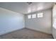 Neutral bedroom featuring a large window allowing for lots of natural light at 825 Cornerstone Pl, North Las Vegas, NV 89031