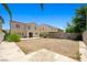 Spacious backyard with potential for landscaping and outdoor living at 845 Bladensburg St, Las Vegas, NV 89110