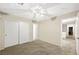 Bright bedroom with closet and nearby bathroom at 845 Bladensburg St, Las Vegas, NV 89110