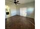 This bright bedroom features a sliding glass door at 9402 Crimson Sky St, Las Vegas, NV 89178