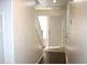 Entryway featuring hard surface flooring and access to the stairs at 9402 Crimson Sky St, Las Vegas, NV 89178