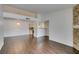 A naturally lit living room with high ceilings and wood floors at 950 Seven Hills Dr # 524, Henderson, NV 89052