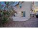 The backyard offers a patio space and minimal landscaping at 1136 Paradise Garden Dr, Henderson, NV 89002