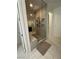 Luxurious shower with glass enclosure and a rainfall showerhead at 211 E Kimberly Dr, Henderson, NV 89015