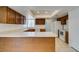 Bright kitchen features white countertops, tile floors, and wood cabinets at 2116 Cameron St, Las Vegas, NV 89102