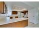 Bright kitchen features white countertops, tile floors, and wood cabinets at 2116 Cameron St, Las Vegas, NV 89102
