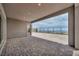 A covered patio with brick flooring and views at 2194 Pigeon Hawk St, Las Vegas, NV 89138