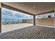 A covered patio with brick flooring and outdoor views at 2194 Pigeon Hawk St, Las Vegas, NV 89138