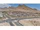 New construction neighborhood with mountain views in background at 2194 Pigeon Hawk St, Las Vegas, NV 89138
